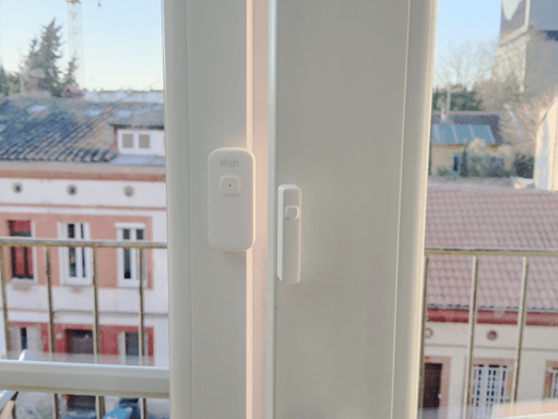 Détecteur d'ouverture WiFi avec batterie rechargeable Senso Charge Konyks