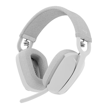 Logitech Zone Vibe 100 Auriculares inalámbricos Auriculares Bluetooth para llamadas/música Blanco