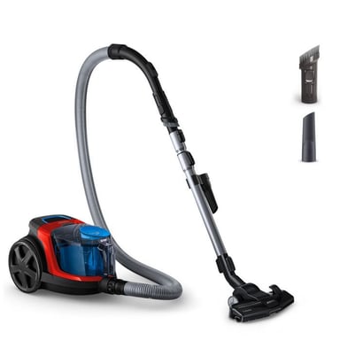Philips Vacuum Cleaner FC9330 09 PowerPro Compact red blue black (FC9330/09.)