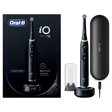 Oral-B iO SERIES 10 Adulte Brosse à dents vibrante Noir - Neuf