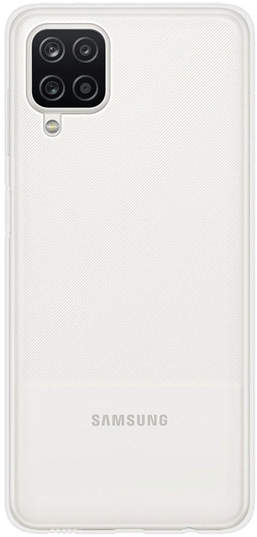 Coque silicone unie compatible Transparent Samsung Galaxy A12 5G