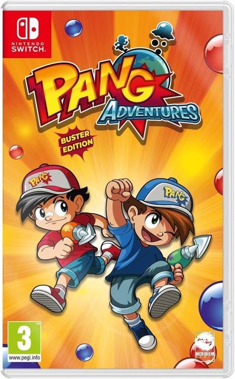 Pang Adventures Switch Neuf