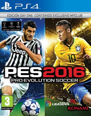 Konami Pro Evolution Soccer 2016 - Day One Edition Premier jour PlayStation 4