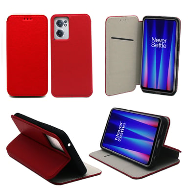 OnePlus Nord CE 2 5G Funda tapa protección rojo