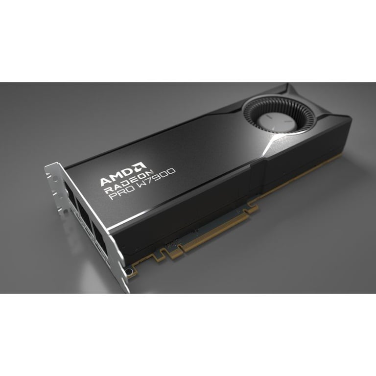 Carte Graphique AMD RADEON PRO W7900 – 48 Go GDDR6, PCI Express 4.0 x16, 3 x DisplayPort - vue 3