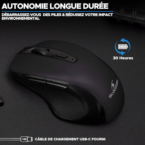 BLUESTORK Office 75 Noir - Neuf