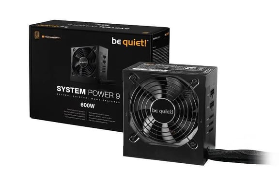 Be Quiet! System Power 9 CM - 600w - 80 Plus Bronze