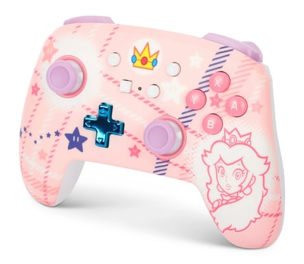 PowerA NSGP0255-01 mando y volante Rosa Bluetooth Gamepad Nintendo Switch, Nintendo Switch Lite, Nintendo Switch OLED