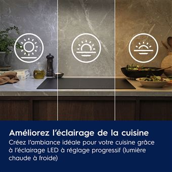 Hotte Décorative Murale Electrolux EFV729K – Aspiration Automatique, Classe A+ - vue 6