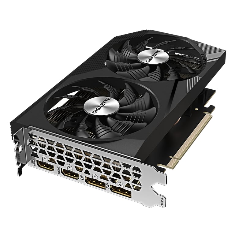 Gigabyte GV N3050WF2OCV2 8GD WindForce OC V2 8G GeForce RTX 3050 8.0GB GDDR6 PCI Express - vue 3