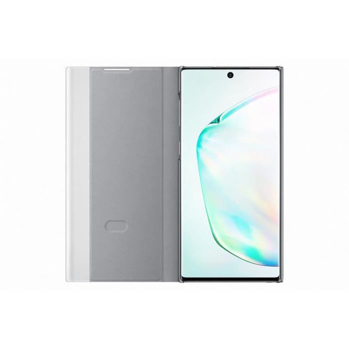 Etui Samsung Galaxy Note 10 Clear View Cover - Gris