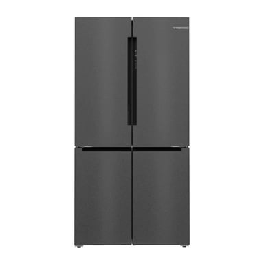 Réfrigérateur combiné - BOSCH SER4 - KFN96AXEA - Multi-portes - Classe E - 605 L - 183 x 90,5 x 73,1 cm - Acier brossé