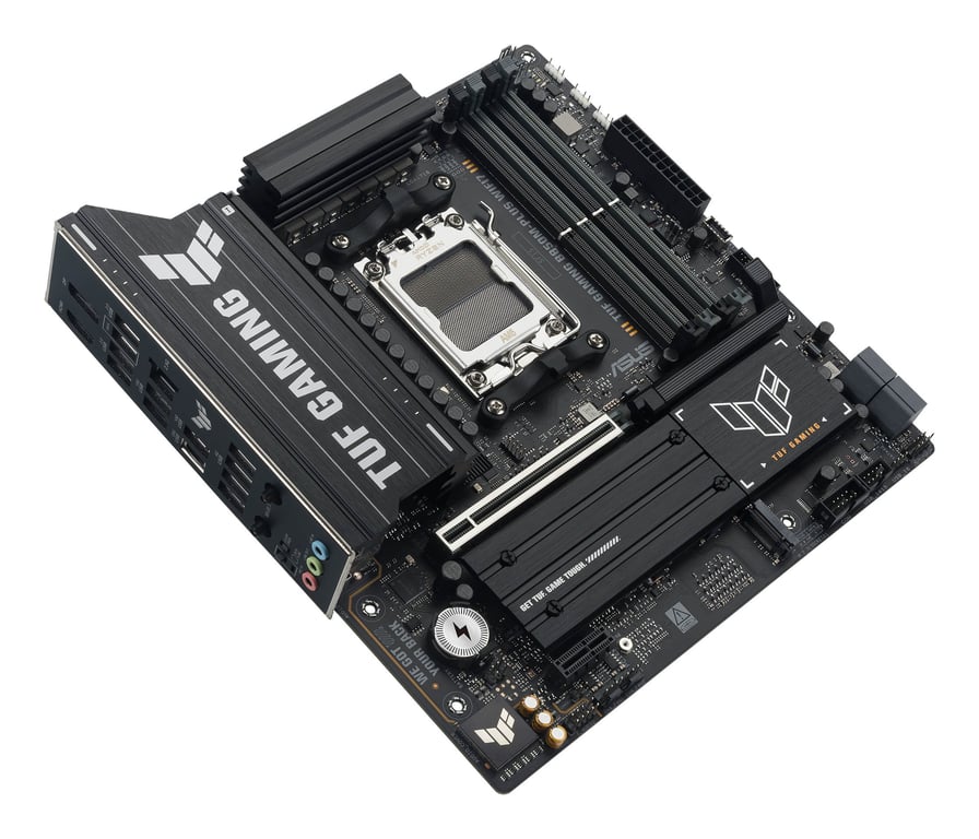 ASUS TUF GAMING B850M PLUS WIFI7 W AMD B850 Emplacement AM5 micro ATX Neuf - vue 7