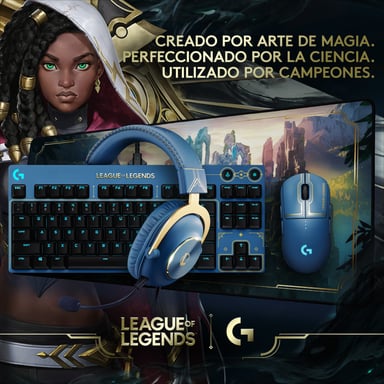 Logitech G 910-006452 ratón Juego Ambidextro RF inalámbrico Óptico 25600 DPI