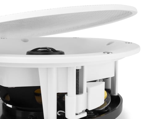 Power Dynamics WCS80 2-voies Blanc Avec fil 70 W