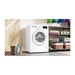 Lave-linge hublot BOSCH WAN28209FR SER4 - 9 kg - Induction - L60cm - Classe A - 1400 trs/min - Vapeur - Blanc