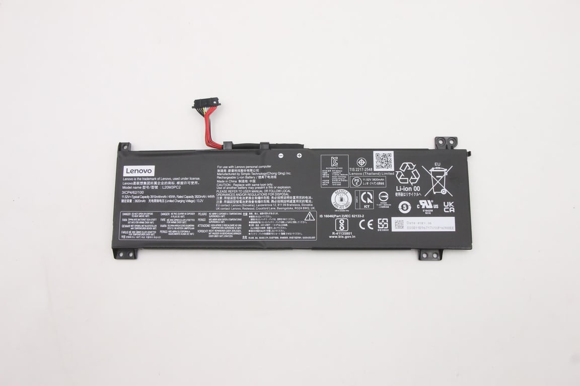 Lenovo 11.52V45Wh3cellbty Batterie Neuf