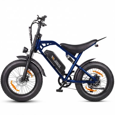 Moto Eléctrica | ESKUTE V202 | 250W 48V20.8Ah 20x4 Frenos Mecánicos - Azul