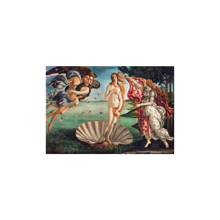 Puzzle 2000 pièces : Museum : La Naissance de Vénus Clementoni Puzzles - vue 4