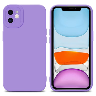 Coque pour Apple iPhone 11 en FLUID VIOLET CLAIR Housse de protection Étui en silicone TPU flexible