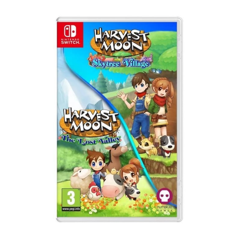 Harvest Moon The Lost Valley + Skytree Village Jeu Nintendo Switch - vue 2