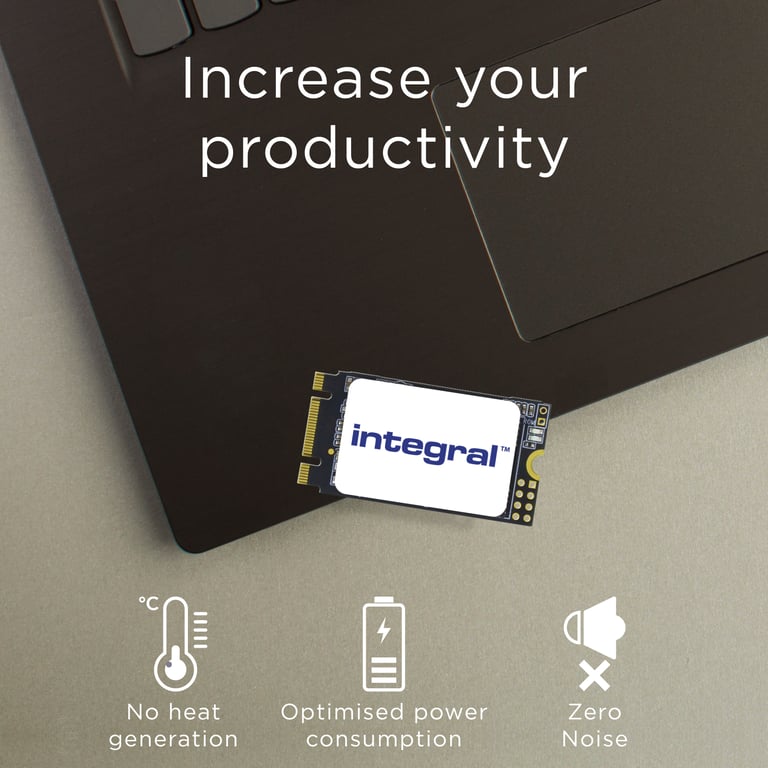 Integral INSSD1TM242 disque SSD 1 02 To .2 Série ATA III 3D TLC NAND Neuf - vue 2
