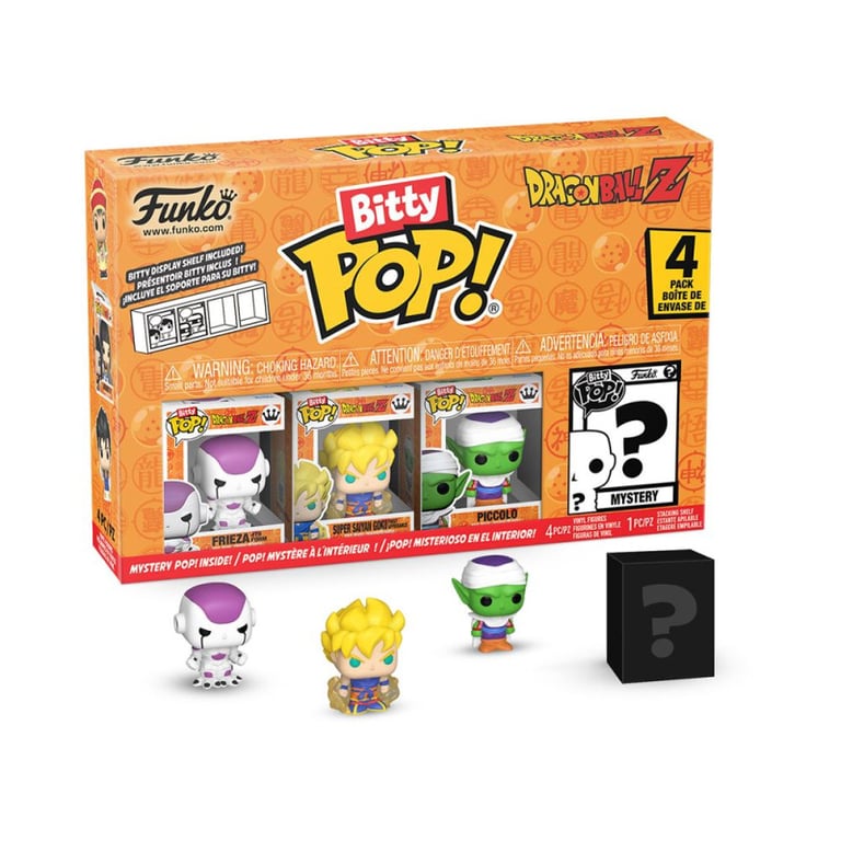 Pack de 4 figurines Funko Bitty Pop Dragon Ball Z Frieza - Neuf