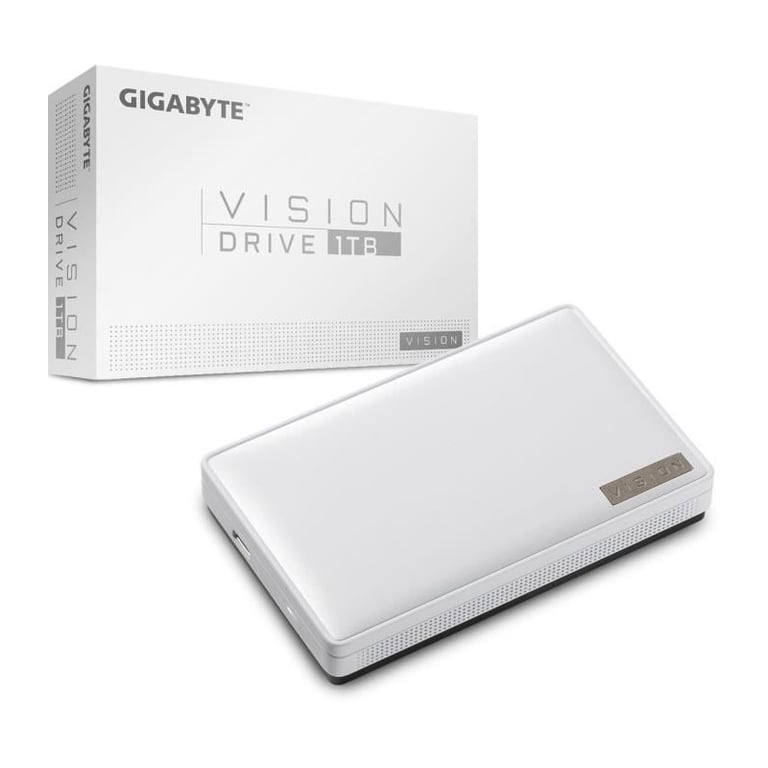 SSD Externe - GIGABYTE - Vision Drive - 1To - USB 3.2/USB-C (GP-VSD1TB)