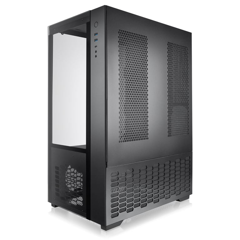Raijintek Paean Premium Midi Tower Showcase Schwarz - vue 3