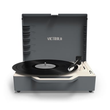 Victrola Re-Spin Tourne-disque entraîné par courroie Gris