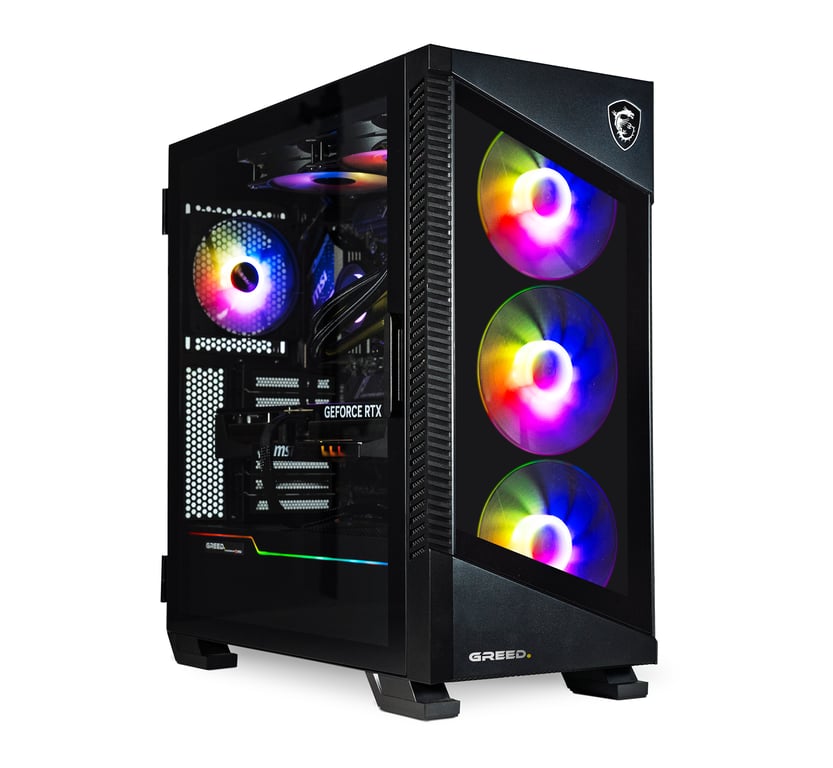 MK5 Pro - PC Gamer - AMD Ryzen 7 7800X3D - Nvidia Geforce RTX 5080 (16 Go) - Ultra Bureau PC Gaming - 4K & Raytracing avec 32 GO RAM DDR5 - Watercool - 2 TO SSD - Ordinateur avec WiFi + Windows 11 Pro - Neuf