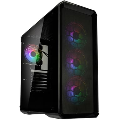 Kolink Levante V2 ARGB Midi Tower trasparente, nero