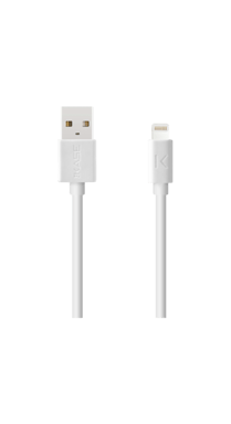 Cavo Lightning con certificazione MFi per ricarica/sincronizzazione Apple (2 m), bianco brillante
