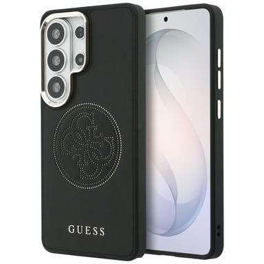 Custodia Guess Perforated Logo MagSafe per Samsung Galaxy S26 Ultra, nera