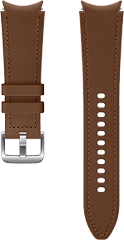 Bracelet Hybride en cuir pour G Watch 4 Classic 130mm, M/L Camel Samsung