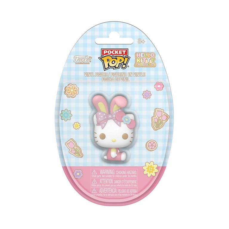 Figurine Funko Pocket Pop Egg Hello Kitty Spring Hello Kitty - vue 3