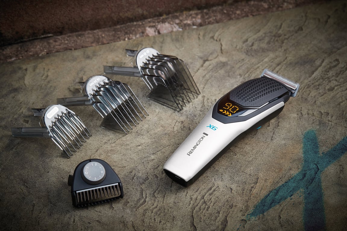 REMINGTON Tondeuse à cheveux sans fil lames en acier de qualité japonaise 72 réglages de longueur 3 peignes ajustables autonomie de 90 min. Neuf - vue 2