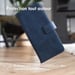 imoshion Étui de télephone portefeuille de luxe pour Samsung Galaxy S21 FE - Bleu foncé