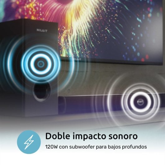 Barre De Son Nilait Harmony – 2.1 Canaux, 30 W, Subwoofer Sans Fil - vue 3