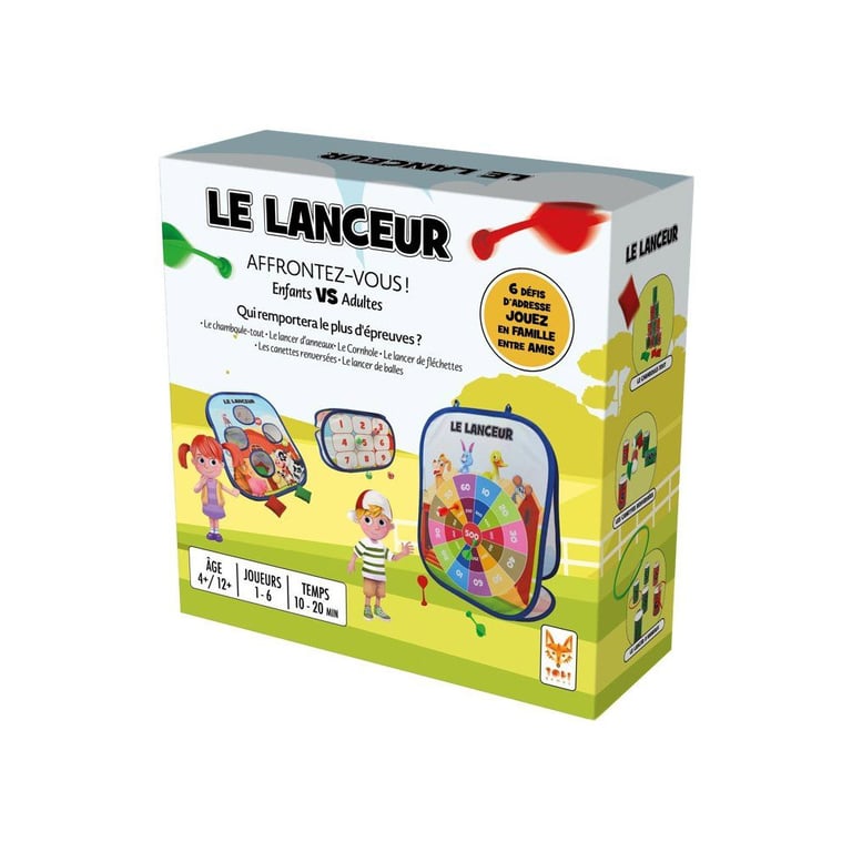 Jeu De Société LE LANCEUR – 1 à 20 Joueurs Dès 7 Ans - vue 3