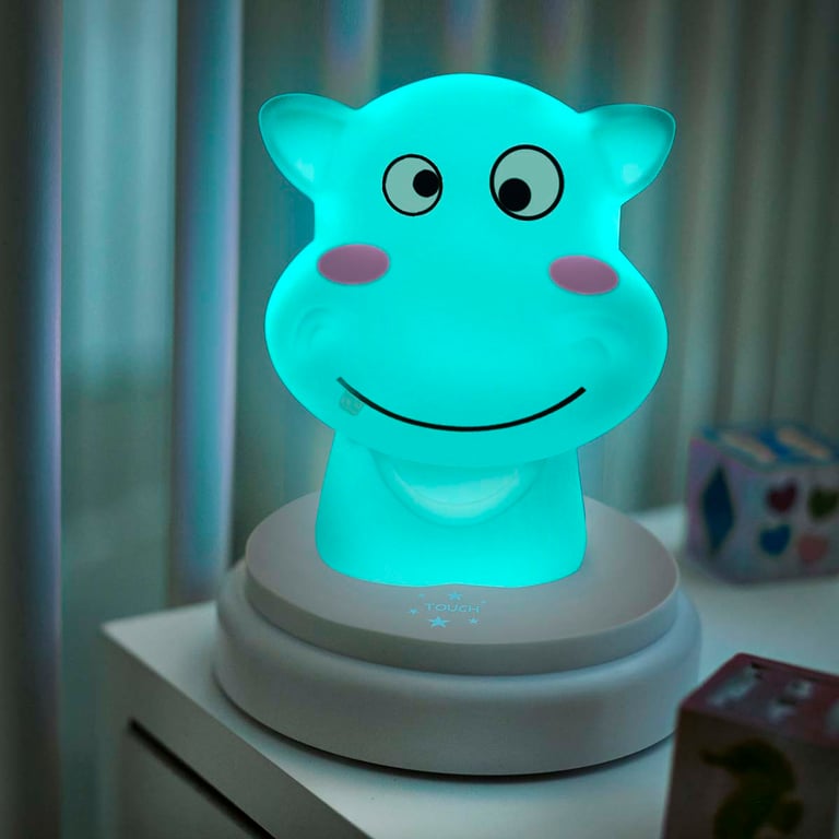 Veilleuse Hippopotame LED SILLY HIPPO Design Ludique Neuf - vue 4