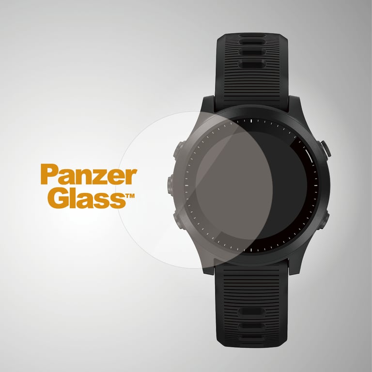 PanzerGlass 3606 accessoire intelligent à porter sur soi Protecteur d'écran Transparent Verre trempé, Polyéthylène téréphthalate (PET)