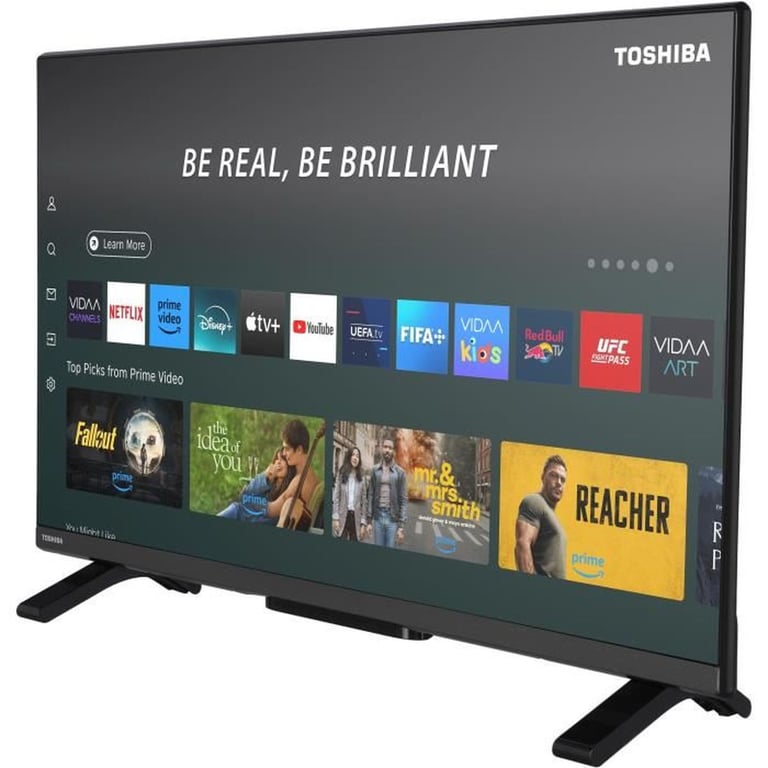 TOSHIBA 32LV2563DG TV LED 32 82 cm Full HD 1920x1080 Smart TV 2xHDMI WiFi - vue 3