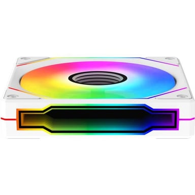 Pack de 3 Ventilateurs -  Infinity G20A - 120 mm - Pour boitier PC - Blanc