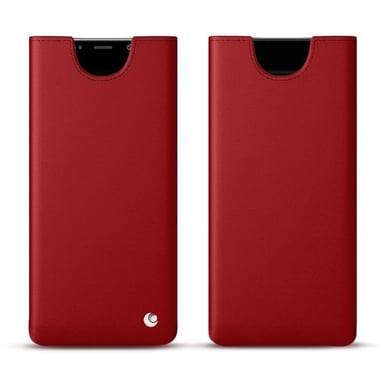 Pochette cuir Samsung Galaxy Note9 -  - Rouge - Cuir lisse