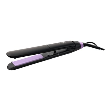 Philips StraightCare Essential BHS377/00 brosse soufflante et fer à lisser Brosse à lisser À chaleur Noir, Rose 1,8 m - Neuf