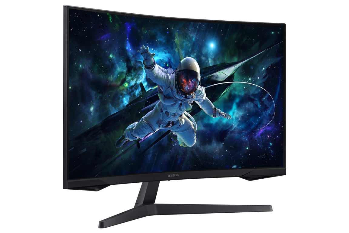 Ecran Pc Gamer Incurvé 27'' Odyssey G5 Ls27cg552euxen Samsung - vue 3