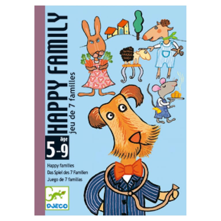 Jeu de cartes Happy Family Amusement en famille garanti Neuf