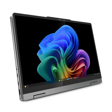 Lenovo IdeaPad 5 2-in-1 14Q8X9 Copilot+ PC Qualcomm Snapdragon X1P-42-100 Hybride (2-en-1) 35,6 cm (14'') Écran tactile WUXGA 16 Go LPDDR5x-SDRAM 1 To SSD Wi-Fi 7 (802.11be) Windows 11 Home Allemand Gris
