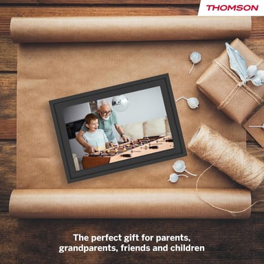 Thomson F10 marco fotográfico digital Negro 25,6 cm (10.1'') Pantalla táctil Wifi